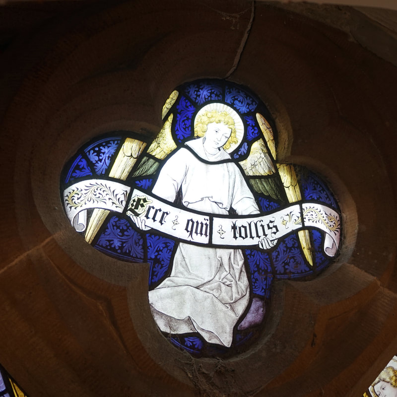 Rose window centre
